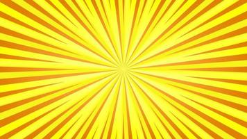 sunburst bakgrund med gul och orange för färgrik hemsida baner och pop- konst grafisk design vektor