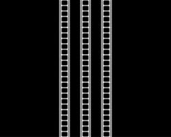 sömlös filmremsa motiv mönster för utsmyckad, dekoration, interiör, exteriör, bakgrund, tapet, omslag eller grafisk design element. vektor illustration