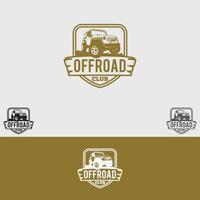 Offroad Logo Design Vektor Vorlage