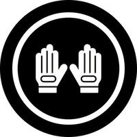 Handschuh-Vektor-Symbol vektor