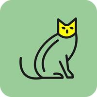 Katze-Vektor-Icon-Design vektor