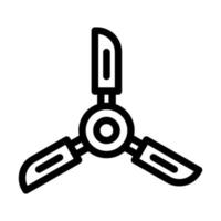 Fan-Icon-Design vektor