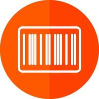 Barcode-Vektor-Icon-Design vektor