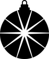 Weihnachten Ball Symbol. Vektor Symbol