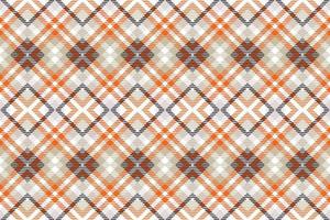 Plaid Muster nahtlos ist ein gemustert Stoff bestehend aus von criss gekreuzt, horizontal und Vertikale Bands im mehrere Farben.Plaid nahtlos zum Schal, Schlafanzug, Decke, Bettdecke, Kilt groß Schal. vektor