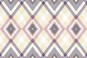 Karomuster Stoffdesign Textur Die resultierenden Farbblöcke wiederholen sich vertikal und horizontal in einem unverwechselbaren Muster aus Quadraten und Linien, das als Sett bekannt ist. Tartan wird oft als Plaid bezeichnet vektor