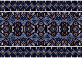 etnisk blommig sömlös mönster. traditionell etnisk mönster vektorer den är en mönster geometrisk former. skapa skön tyg mönster. design för skriva ut. använder sig av i de mode industri.