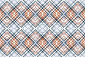 prüfen Tartan Muster nahtlos ist ein gemustert Stoff bestehend aus von criss gekreuzt, horizontal und Vertikale Bands im mehrere Farben.Plaid nahtlos zum Schal, Schlafanzug, Decke, Bettdecke, Kilt groß Schal. vektor