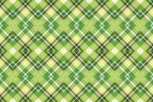 prüfen Plaid Muster nahtlos ist ein gemustert Stoff bestehend aus von criss gekreuzt, horizontal und Vertikale Bands im mehrere Farben.Plaid nahtlos zum Schal, Schlafanzug, Decke, Bettdecke, Kilt groß Schal. vektor