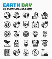 samling av ekologi för jord dag händelse ikoner. pixel perfekt ikon med blanda stil. vektor