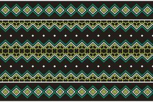 geometrisk etnisk broderi mönster. traditionell etnisk mönster design den är en mönster geometrisk former. skapa skön tyg mönster. design för skriva ut. använder sig av i de mode industri. vektor