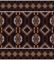 ethnisch Design Grenze. traditionell Muster afrikanisch Kunst es ist ein Muster geometrisch Formen. erstellen schön Stoff Muster. Design zum drucken. mit im das Mode Industrie. vektor