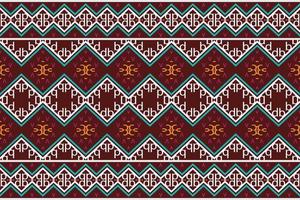 etnisk sömlös stam- bakgrund geometrisk traditionell etnisk orientalisk design för de bakgrund. folk broderi, indian, skandinaviska, zigenare, mexikansk, afrikansk matta, matta. vektor