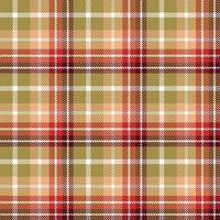 Plaid Muster nahtlos ist ein gemustert Stoff bestehend aus von criss gekreuzt, horizontal und Vertikale Bands im mehrere Farben.nahtlos Tartan zum Schal, Schlafanzug, Decke, Bettdecke, Kilt groß Schal. vektor