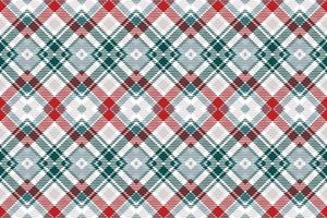 kariert Plaid Muster nahtlos ist ein gemustert Stoff bestehend aus von criss gekreuzt, horizontal und Vertikale Bands im mehrere Farben.Plaid nahtlos zum Schal, Schlafanzug, Decke, Bettdecke, Kilt groß Schal. vektor