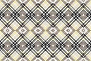 Plaid nahtlos Muster ist ein gemustert Stoff bestehend aus von criss gekreuzt, horizontal und Vertikale Bands im mehrere Farben.Plaid nahtlos zum Schal, Schlafanzug, Decke, Bettdecke, Kilt groß Schal. vektor