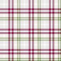 prüfen Plaid Muster ist ein gemustert Stoff bestehend aus von criss gekreuzt, horizontal und Vertikale Bands im mehrere Farben.nahtlos Tartan zum Schal, Schlafanzug, Decke, Bettdecke, Kilt groß Schal. vektor