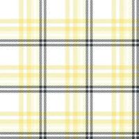 Büffel Plaid Muster Stoff Design Textur ist ein gemustert Stoff bestehend aus von criss gekreuzt, horizontal und Vertikale Bands im mehrere Farben. Tartans sind angesehen wie ein kulturell Symbol von Schottland. vektor