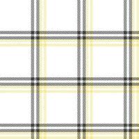 Tartan Muster Design Textur ist ein gemustert Stoff bestehend aus von criss gekreuzt, horizontal und Vertikale Bands im mehrere Farben. Tartans sind angesehen wie ein kulturell Symbol von Schottland. vektor