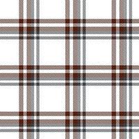 Büffel Plaid Muster Design Textur ist ein gemustert Stoff bestehend aus von criss gekreuzt, horizontal und Vertikale Bands im mehrere Farben. Tartans sind angesehen wie ein kulturell Symbol von Schottland. vektor