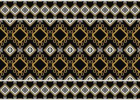 ethnisch druckt Stammes- Hintergründe geometrisch traditionell ethnisch orientalisch Design zum das Hintergrund. Volk Stickerei, indisch, skandinavisch, Zigeuner, Mexikaner, afrikanisch Teppich, Teppich. vektor