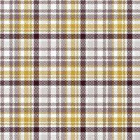 Plaid nahtlos Muster ist ein gemustert Stoff bestehend aus von criss gekreuzt, horizontal und Vertikale Bands im mehrere Farben.nahtlos Tartan zum Schal, Schlafanzug, Decke, Bettdecke, Kilt groß Schal. vektor