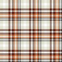 Büffel Plaid Muster nahtlos Textur ist ein gemustert Stoff bestehend aus von criss gekreuzt, horizontal und Vertikale Bands im mehrere Farben. Tartans sind angesehen wie ein kulturell Symbol von Schottland. vektor