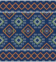 Vektor ethnisch Design Muster. traditionell gemustert Teppiche es ist ein Muster geometrisch Formen. erstellen schön Stoff Muster. Design zum drucken. mit im das Mode Industrie.