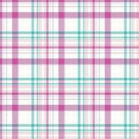 prüfen Plaid Muster nahtlos ist ein gemustert Stoff bestehend aus von criss gekreuzt, horizontal und Vertikale Bands im mehrere Farben.nahtlos Tartan zum Schal, Schlafanzug, Decke, Bettdecke, Kilt groß Schal. vektor