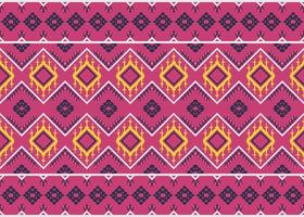 etnisk sömlös stam- konst geometrisk traditionell etnisk orientalisk design för de bakgrund. folk broderi, indian, skandinaviska, zigenare, mexikansk, afrikansk matta, matta. vektor