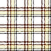 Tartan-Muster-Stoff-Vektordesign ist in einem einfachen Twill gewebt, zwei über zwei unter der Kette, wobei bei jedem Durchgang ein Faden vorgeschoben wird. vektor