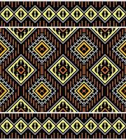 sömlös indisk etnisk mönster. traditionell mönstrad vektor den är en mönster geometrisk former. skapa skön tyg mönster. design för skriva ut. använder sig av i de mode industri.