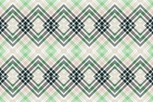Vektor Plaid nahtlos Muster ist ein gemustert Stoff bestehend aus von criss gekreuzt, horizontal und Vertikale Bands im mehrere Farben.Plaid nahtlos zum Schal, Schlafanzug, Decke, Bettdecke, Kilt groß Schal.