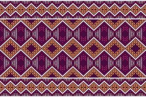 etnisk sömlös mönster stam- korsa geometrisk traditionell etnisk orientalisk design för de bakgrund. folk broderi, indian, skandinaviska, zigenare, mexikansk, afrikansk matta, matta. vektor