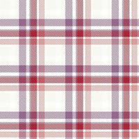 Vektor Plaid Muster ist ein gemustert Stoff bestehend aus von criss gekreuzt, horizontal und Vertikale Bands im mehrere Farben.nahtlos Tartan zum Schal, Schlafanzug, Decke, Bettdecke, Kilt groß Schal.