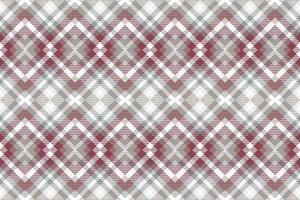 einfach Plaid Muster ist ein gemustert Stoff bestehend aus von criss gekreuzt, horizontal und Vertikale Bands im mehrere Farben.Plaid nahtlos zum Schal, Schlafanzug, Decke, Bettdecke, Kilt groß Schal. vektor
