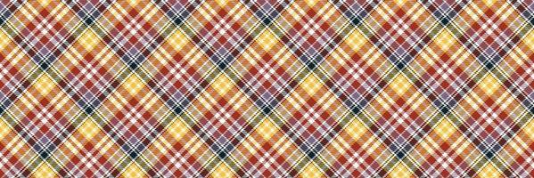 schottisch Tartan nahtlos Muster ist ein gemustert Stoff bestehend aus von criss gekreuzt, horizontal und Vertikale Bands im mehrere Farben.Plaid nahtlos zum Schal, Schlafanzug, Decke, Bettdecke, Kilt groß Schal. vektor