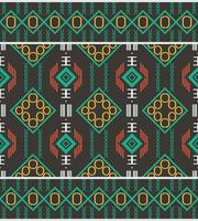 afrikanisch ethnisch Damast nahtlos Muster Hintergrund. geometrisch ethnisch orientalisch Muster traditionell. ethnisch aztekisch Stil abstrakt Vektor Illustration. Design zum drucken Textur, Stoff, Saree, Sari, Teppich.