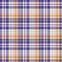 Vektor Plaid nahtlos Muster ist ein gemustert Stoff bestehend aus von criss gekreuzt, horizontal und Vertikale Bands im mehrere Farben.nahtlos Tartan zum Schal, Schlafanzug, Decke, Bettdecke, Kilt groß Schal.