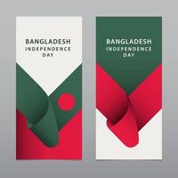 glückliche bangladesche Unabhängigkeitstag Feier Vektor Vorlage Design Illustration