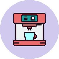 Vektorsymbol für Kaffeemaschine vektor