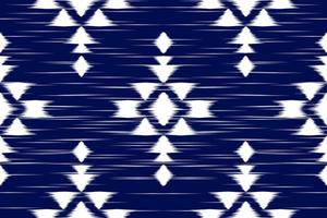 tyg ikat mönster konst. geometrisk etnisk sömlös mönster traditionell. amerikansk, mexikansk stil. vektor