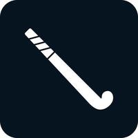 Hockeyschläger-Vektor-Icon-Design vektor
