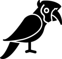 Nashornvogel Vektor Symbol