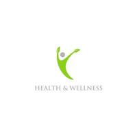 Menschen Wellness Logo Design Vektor