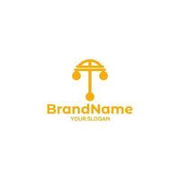 t Pfand Symbol Logo Design Vektor