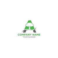 ein Laube Logo Design Vektor