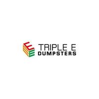 trippel- e soptunnor logotyp design vektor