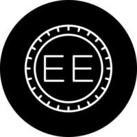 Estland wählen Code Vektor Symbol