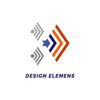 kämpe plan logotyp element design vektor